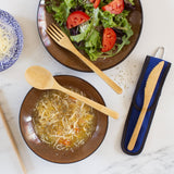 Bamboo Take Along Utensil Pack