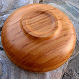 Bamboo Round Bowl 10"