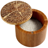 Bamboo Salt Box Tree of Life Pattern