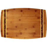 Bamboo Large Marbelized Cutting Board
